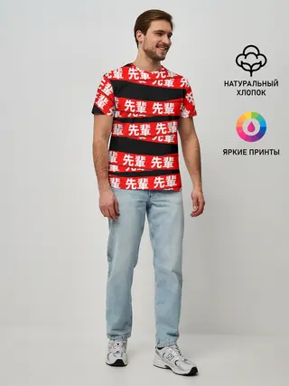 Мужская базовая футболка / Anime