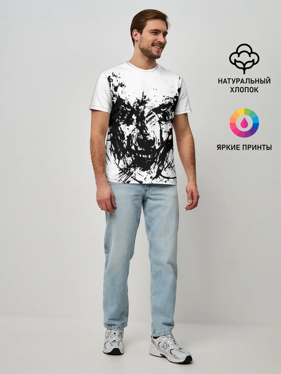Мужская базовая футболка / Зверь