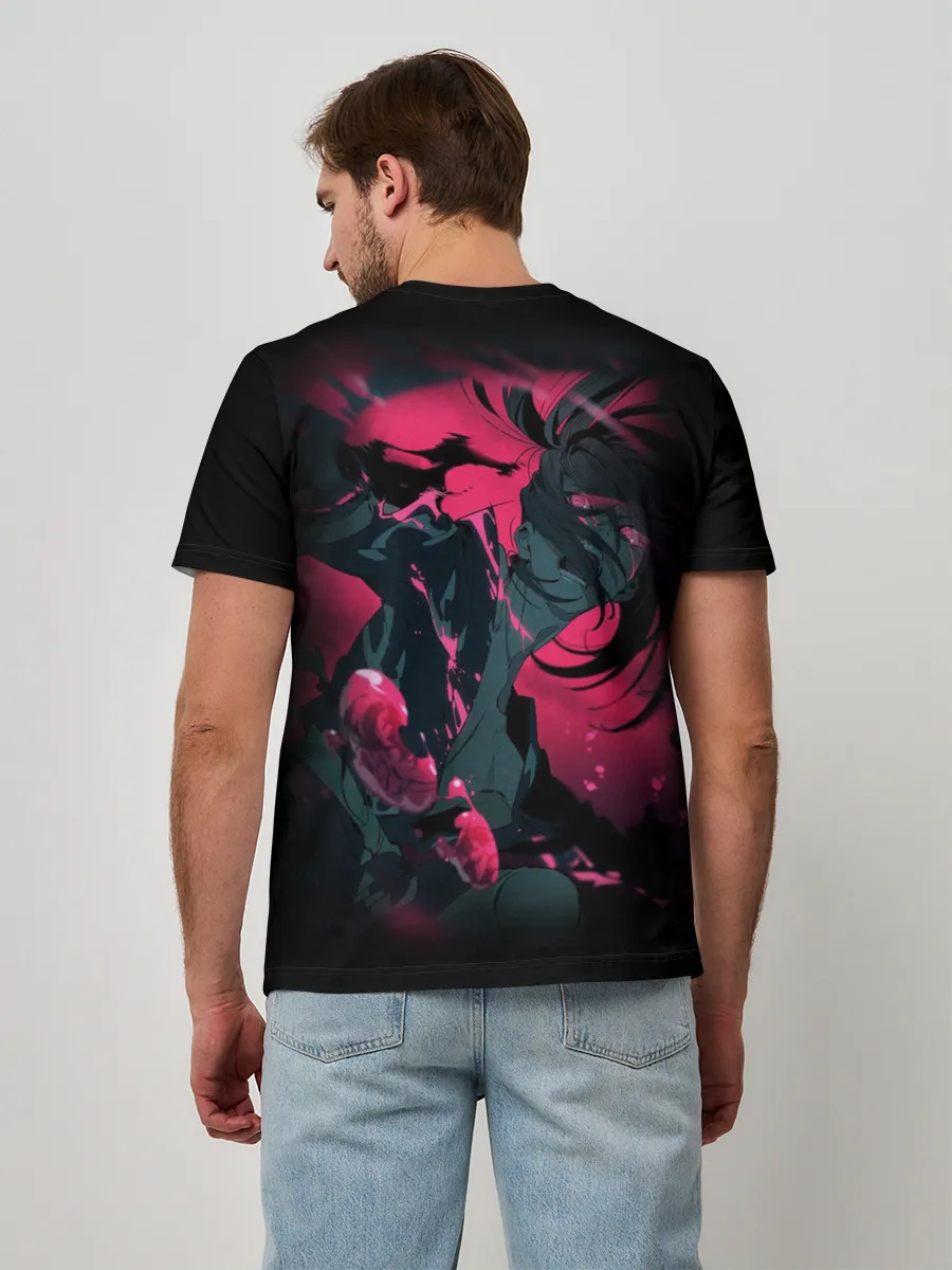 Мужская базовая футболка / ХЯККИМАРУ В ЯРОСТИ | ДОРОРО