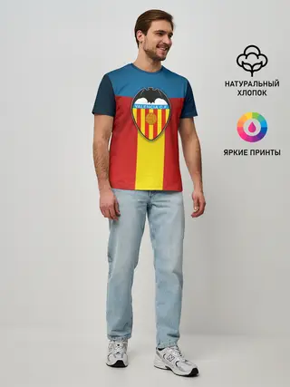Мужская базовая футболка / Валенсия ФК