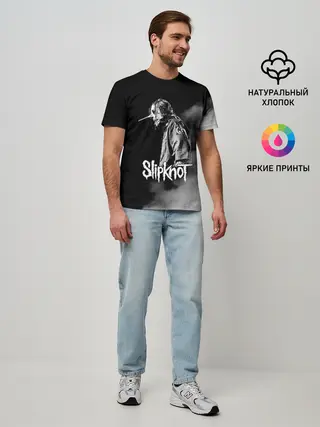 Мужская базовая футболка / Slipknot