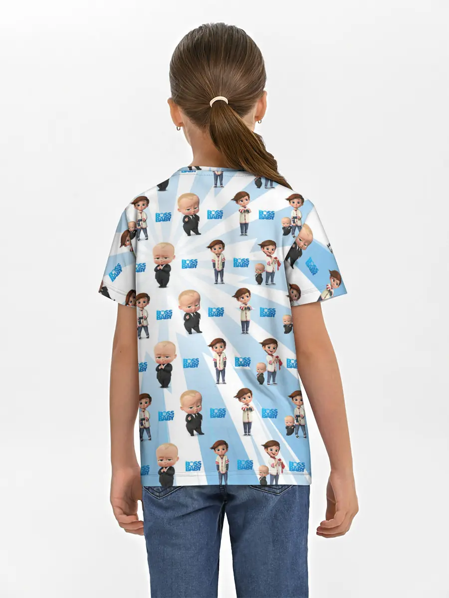 Детская базовая футболка / Boss Baby