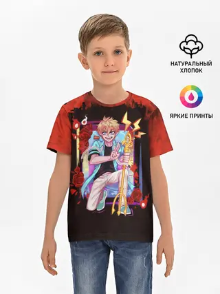 Детская базовая футболка / Ко Минамото | Туалетный мальчик Ханако-кун