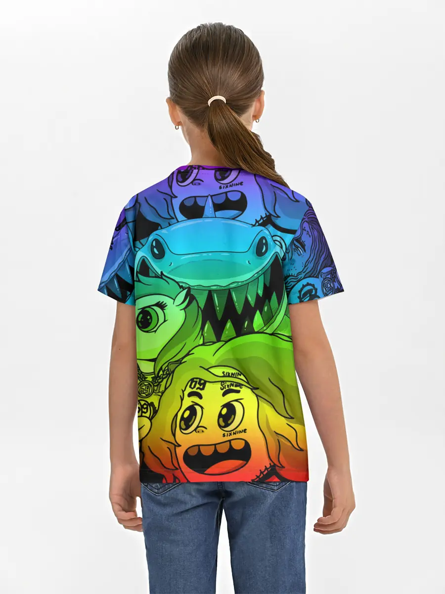 Детская базовая футболка / 6IX9INE