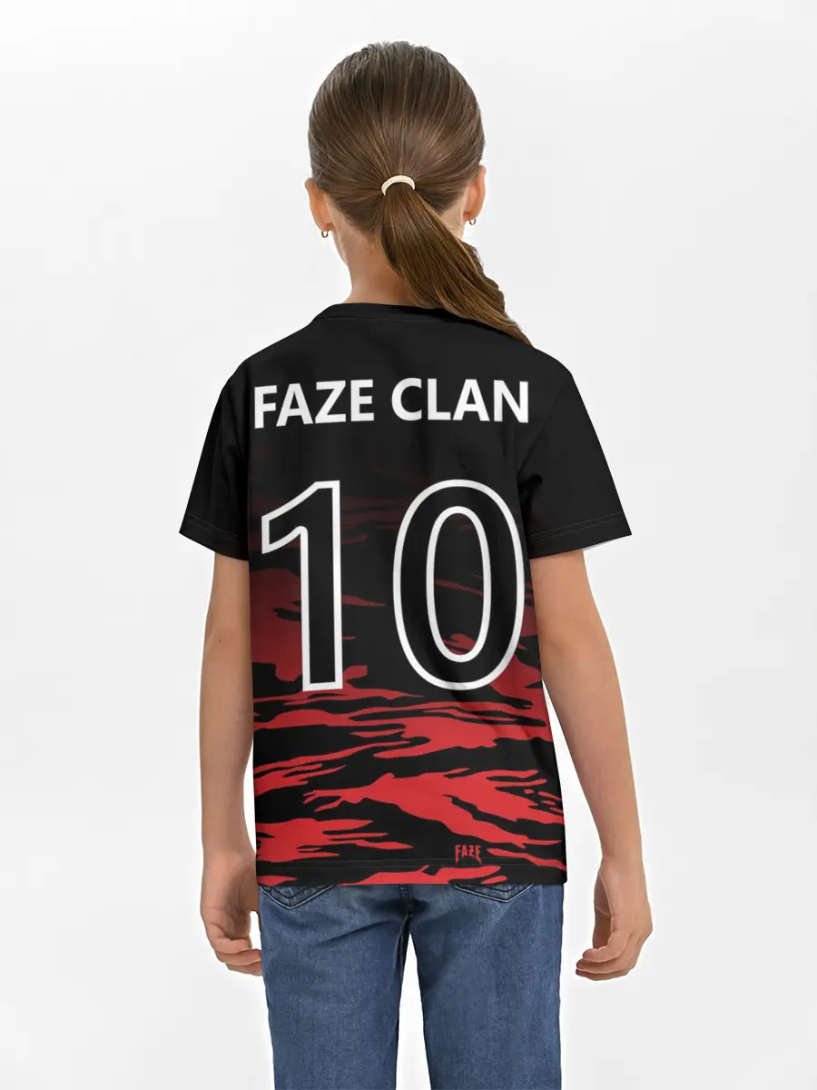 Детская базовая футболка / Faze clan - Jersey pro 2019