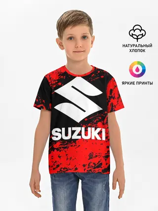 Детская базовая футболка / SUZUKI