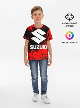 Детская базовая футболка / SUZUKI