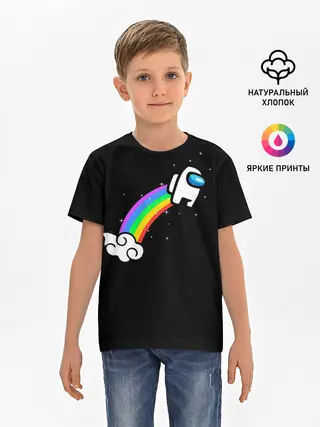 Детская базовая футболка / Among Us