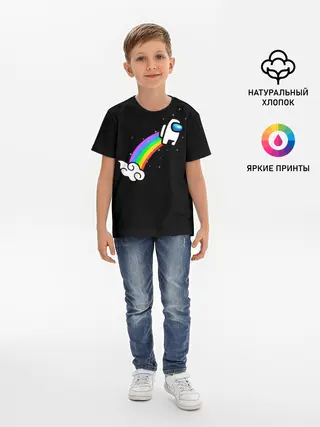 Детская базовая футболка / Among Us