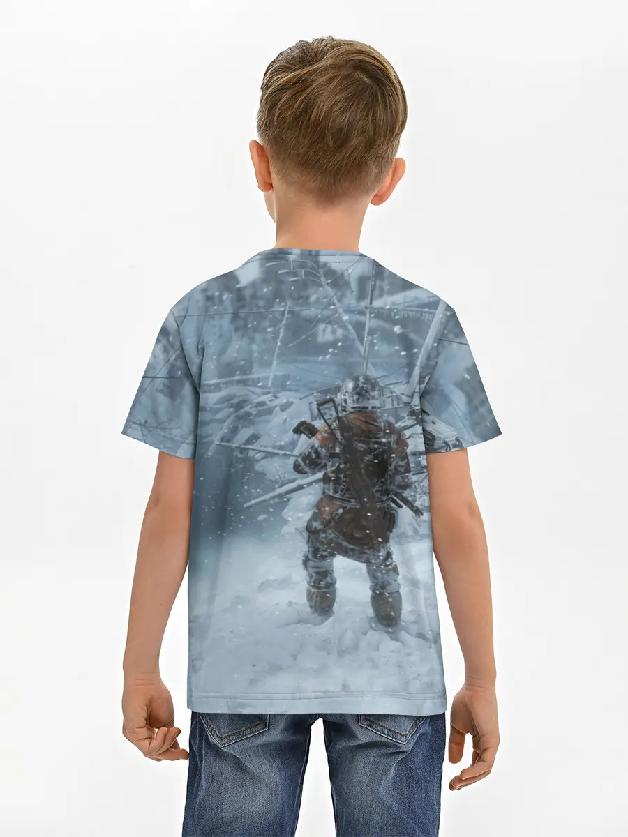 Детская базовая футболка / Метро Исход