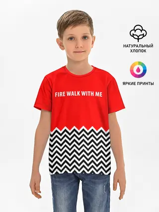 Детская базовая футболка / Twin Peaks