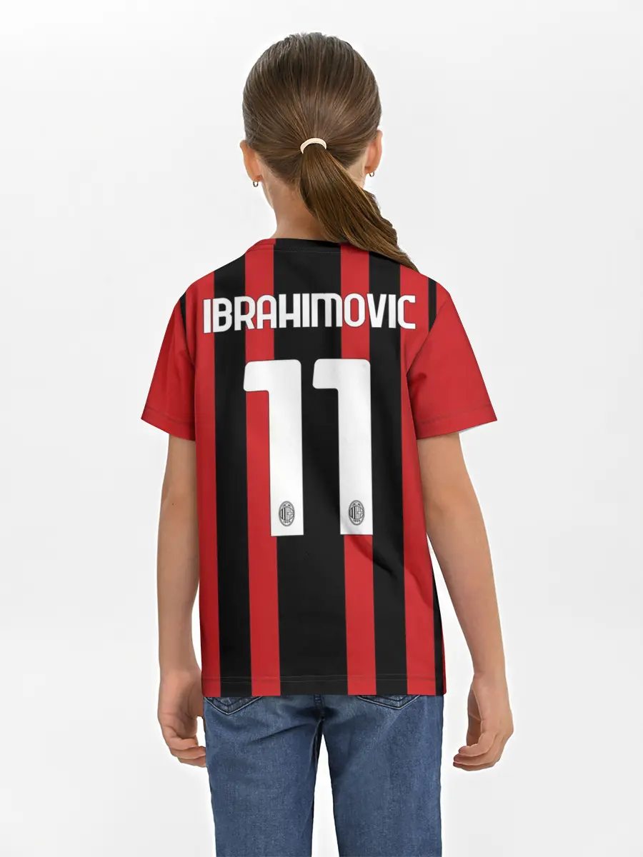 Детская базовая футболка / Ибрагимович Милан 2021/2022
