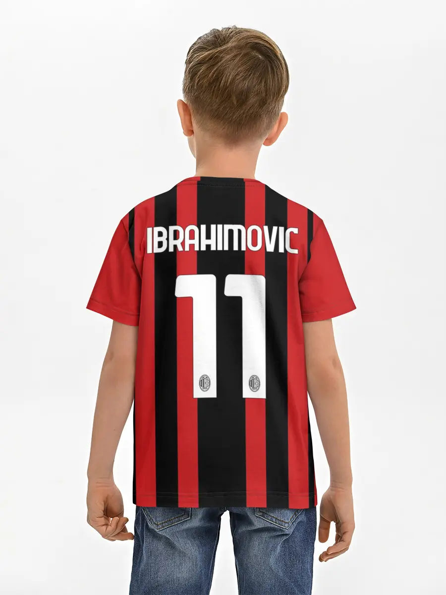 Детская базовая футболка / Ибрагимович Милан 2021/2022
