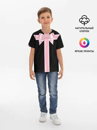 Детская базовая футболка / ИГРА В КАЛЬМАРА, ДИЗАЙН ГРОБА