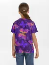 Детская базовая футболка / БАБОЧКИ ПАТТЕРН | BUTTERFLY PATTERN