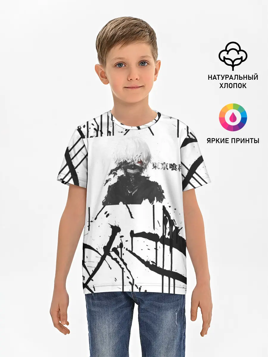 Детская базовая футболка / Токийский гуль