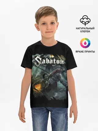 Детская базовая футболка / SABATON