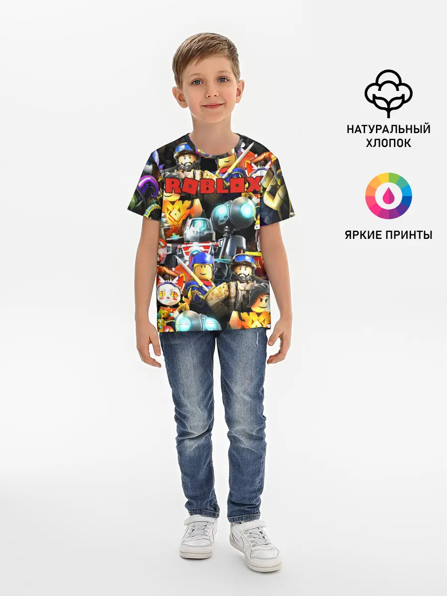 Детская базовая футболка / ROBLOX