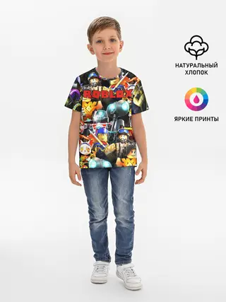 Детская базовая футболка / ROBLOX