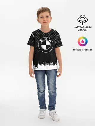 Детская базовая футболка / Bmw