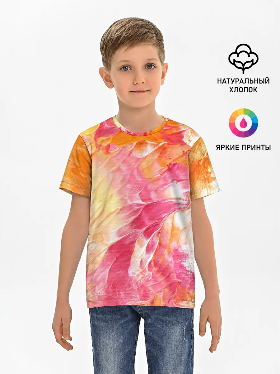 Детская базовая футболка / Яркая | Bright colors