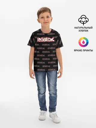 Детская базовая футболка / Roblox