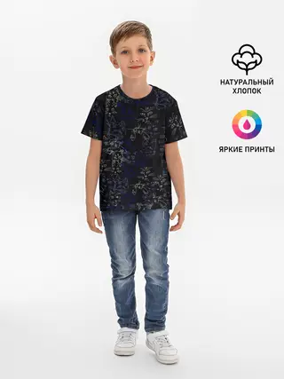 Детская базовая футболка / Ночные кошечки