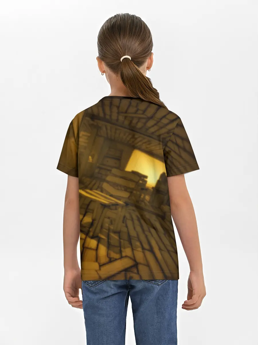 Детская базовая футболка / Bendy and the ink machine