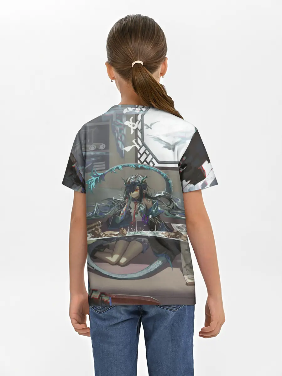 Детская базовая футболка / Arknights Clay