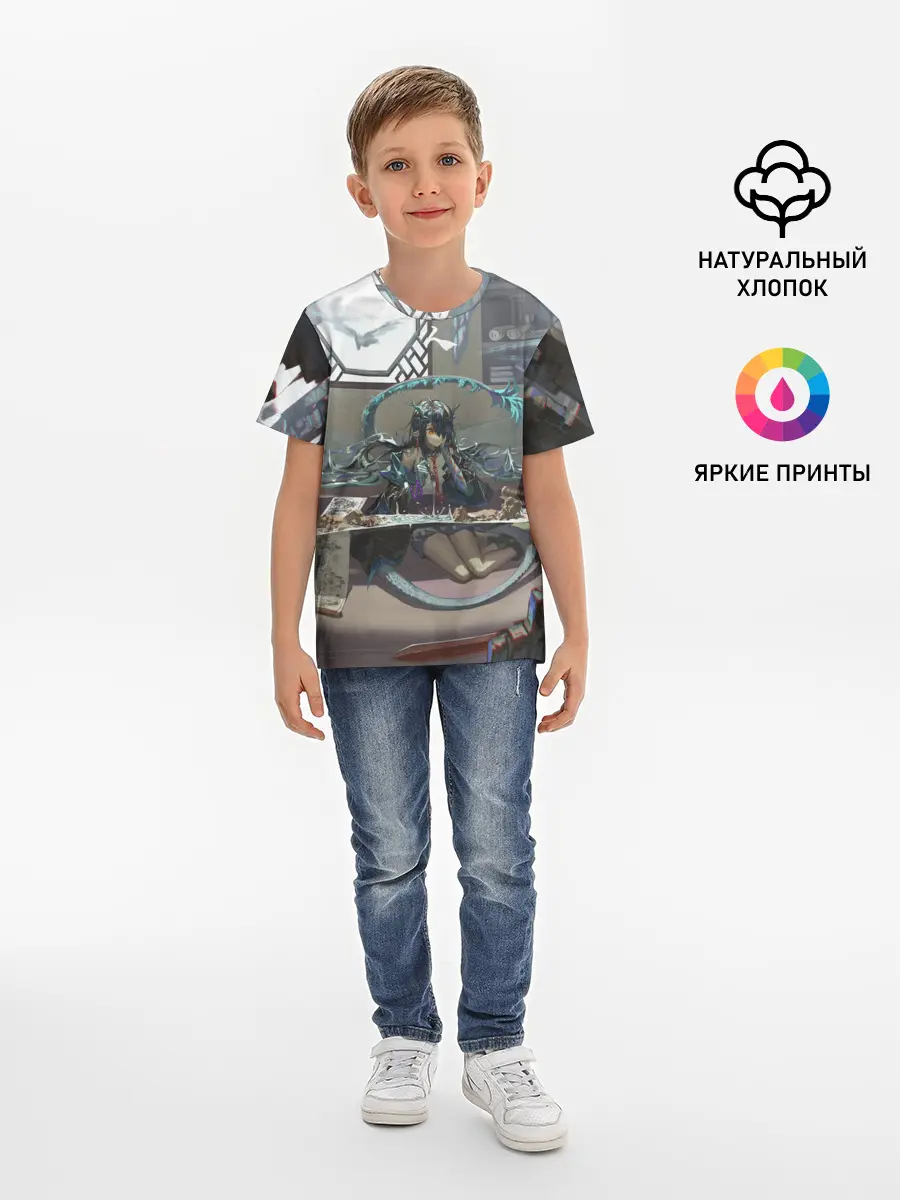 Детская базовая футболка / Arknights Clay