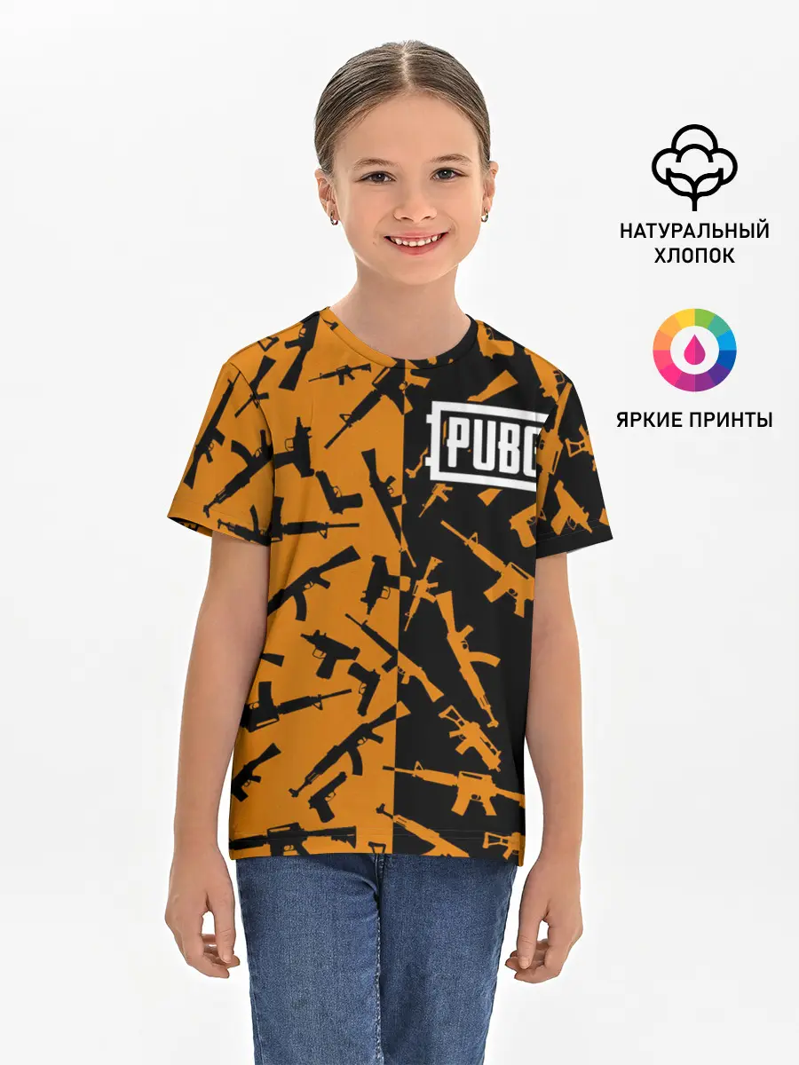 Детская базовая футболка / PUBG 2