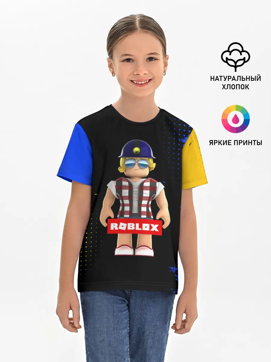 Детская базовая футболка / ROBLOX | РОБЛОКС