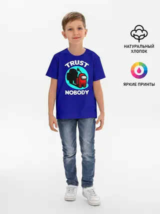 Детская базовая футболка / Among us