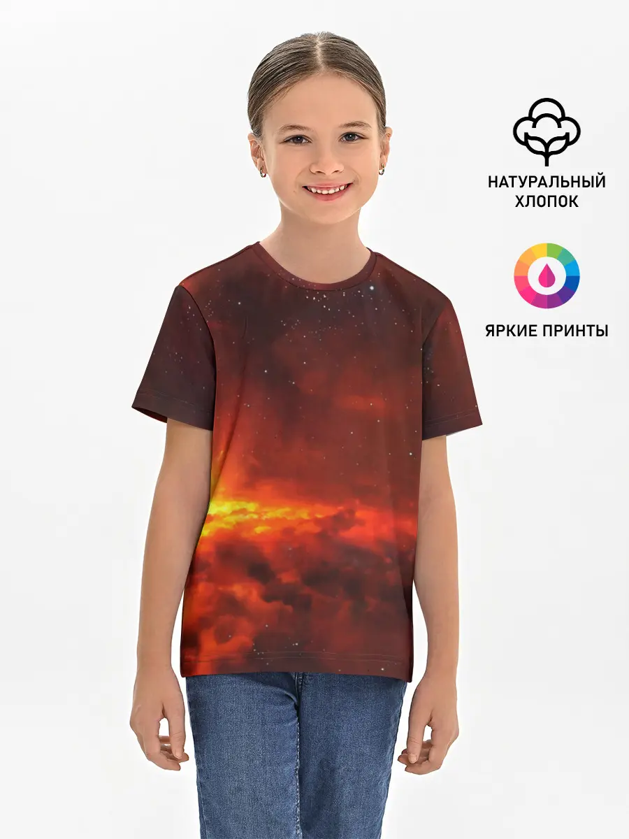 Детская базовая футболка / Марс