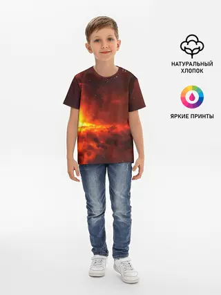 Детская базовая футболка / Марс
