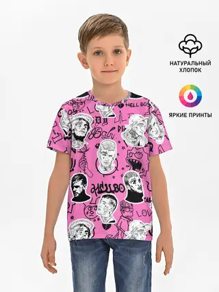 Детская базовая футболка / LIL PEEP