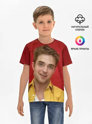 Детская базовая футболка / РОБЕРТ