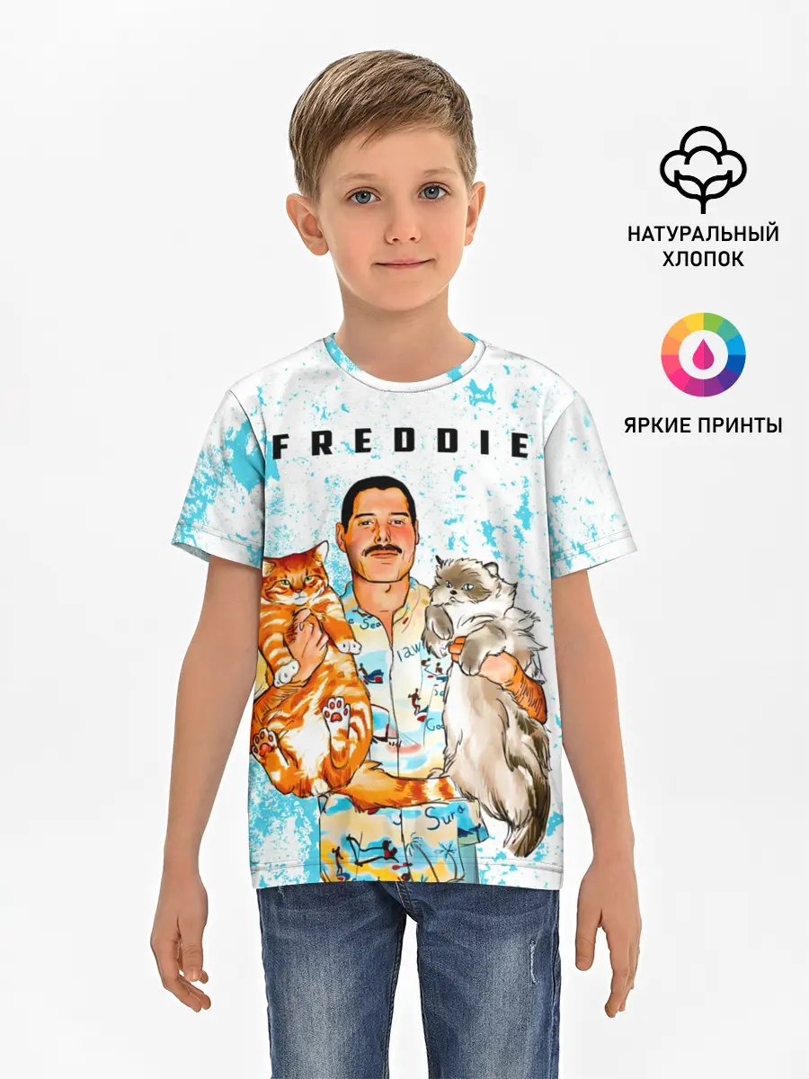 Детская базовая футболка / Queen