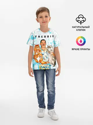 Детская базовая футболка / Queen