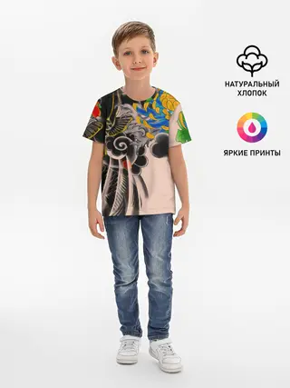 Детская базовая футболка / Dsquared tattoo