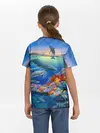 Детская базовая футболка / Киты и дельфины
