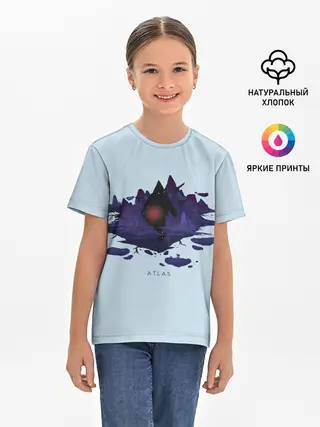 Детская базовая футболка / Atlas