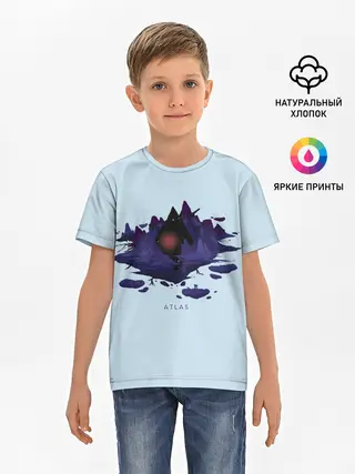Детская базовая футболка / Atlas