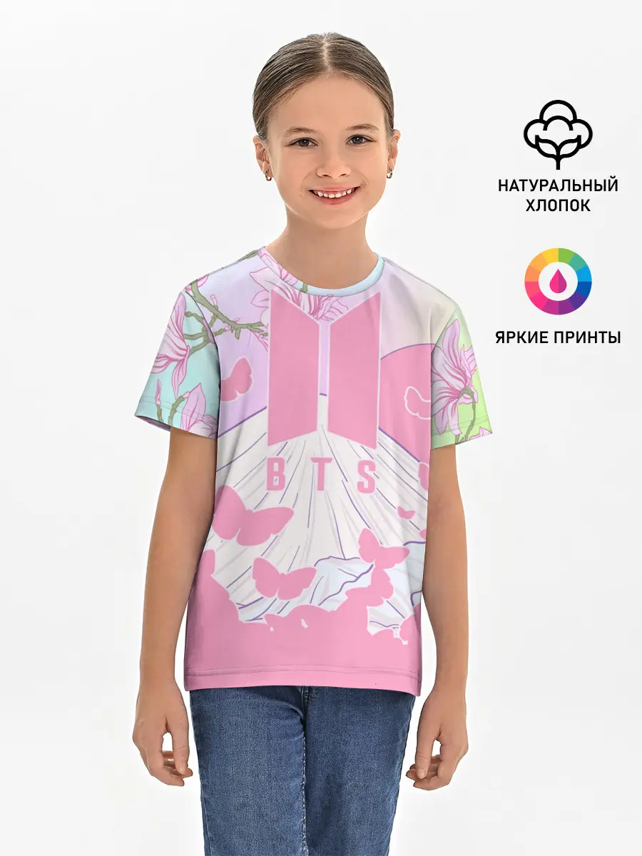 Детская базовая футболка / BTS
