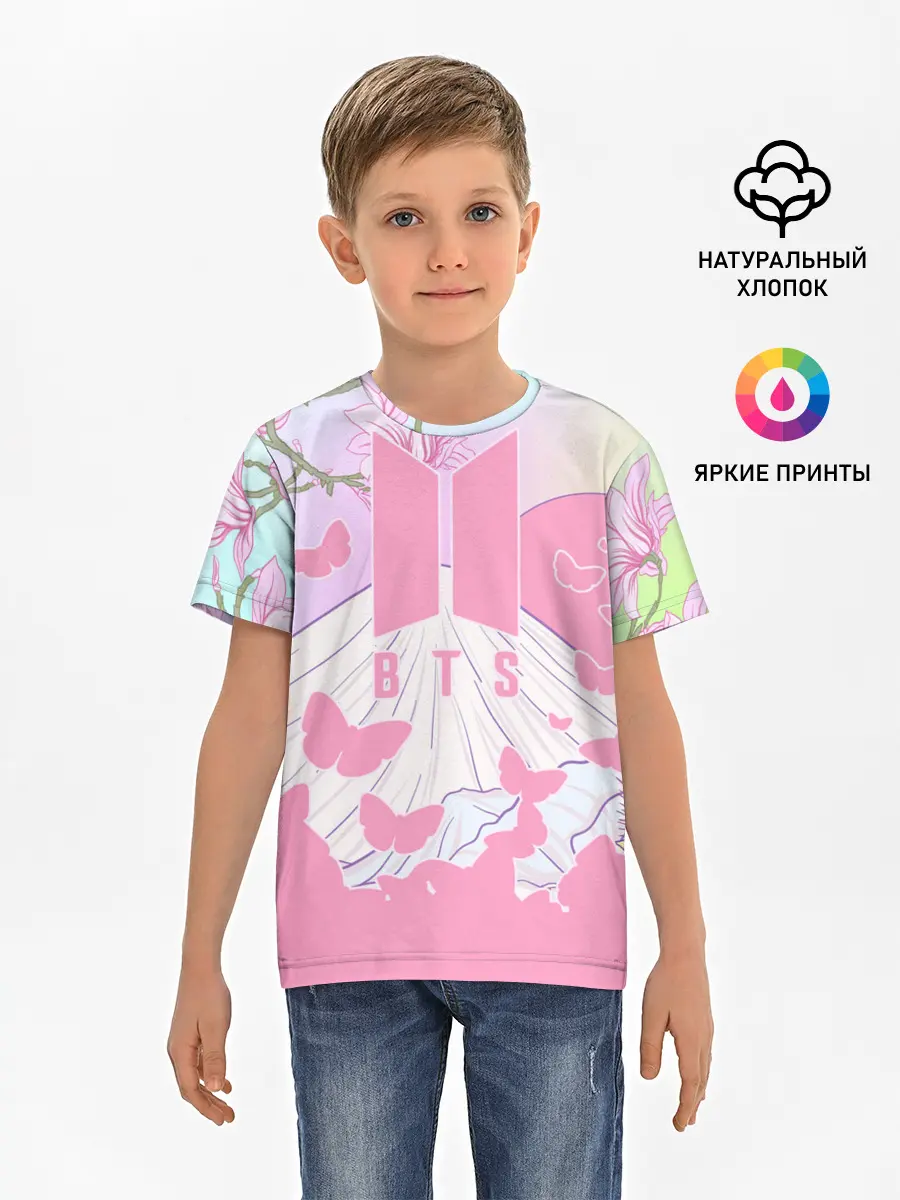 Детская базовая футболка / BTS