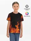 Детская базовая футболка / ОГОНЬ | FIRE