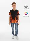 Детская базовая футболка / ОГОНЬ | FIRE