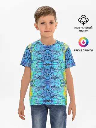 Детская базовая футболка / Психоделика