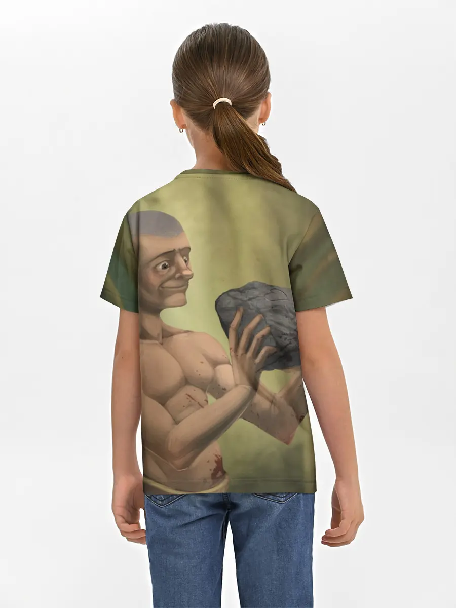 Детская базовая футболка / Rust