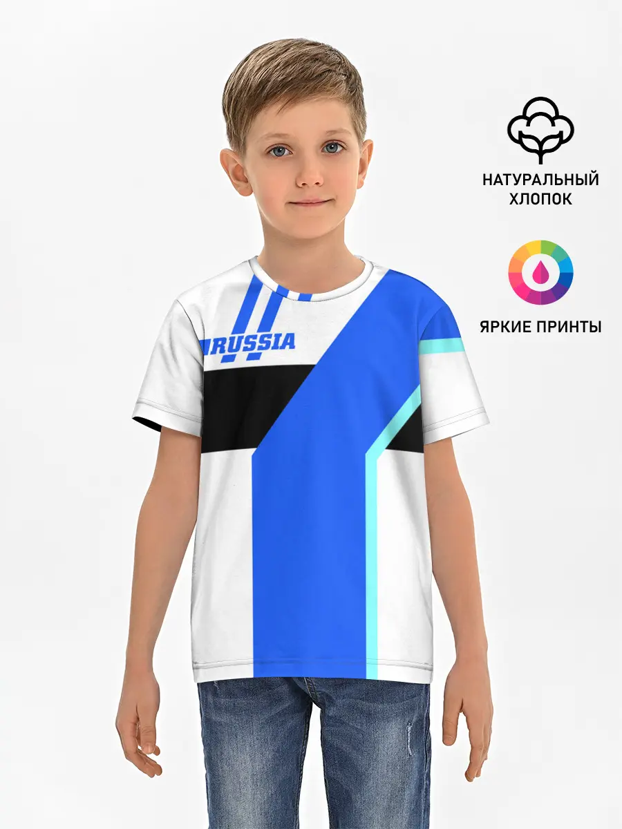 Детская базовая футболка / Russia